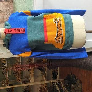 NWT Le Tigre men's color block hoodie